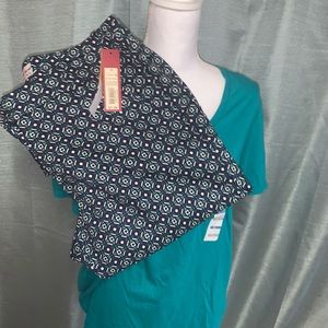 Merona crop pants and matching old Navy top